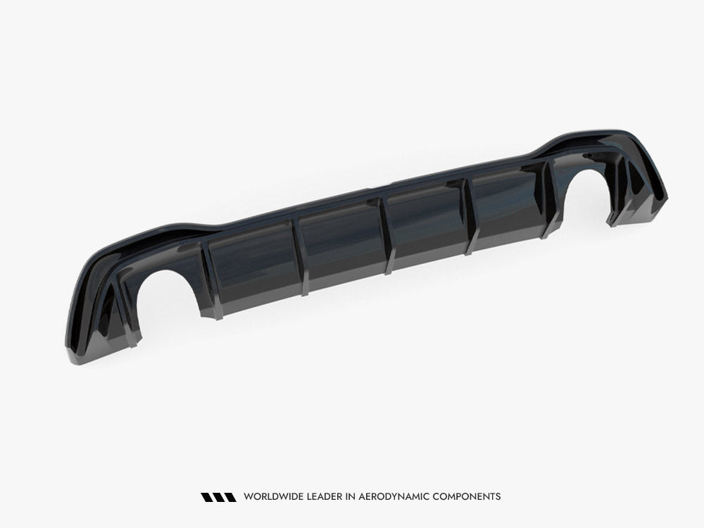 Maxton Design VW Golf Mk8 rear valance with GTI look, body and styling accessory for 2020 and newer models.
