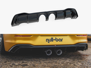 Maxton Design VW Golf Mk8 rear valance with R32 look, body and styling accessory for 2020 and newer models.