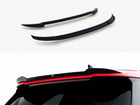 Maxton Design Spoiler CAP for Skoda Kodiaq RS Mk2, body and styling accessory, shown on car with close-up view.