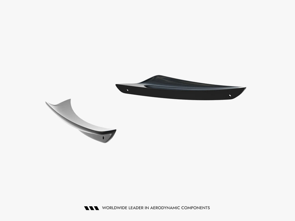 Maxton Design front bumper wings (canards) for Skoda Kodiaq RS Mk2, body styling accessories for improved aerodynamics and sporty look
