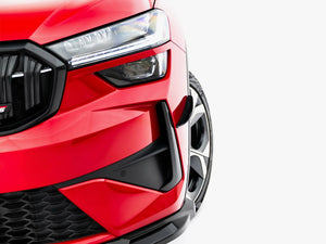 Maxton Design front bumper wings canards for Skoda Kodiaq RS Mk2, body and styling accessories, black aerodynamic canards