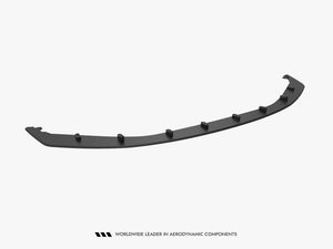 Maxton Design Street PRO front splitter for BMW M4 G82 and M3 G80, body styling accessory with aerodynamic design