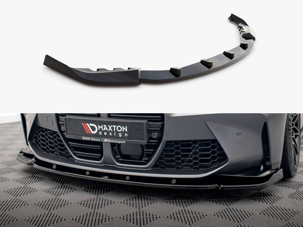 Full body kit for BMW M3 G80 by MAXTON® DESIGN, including front bumper, side skirts, and rear diffuser for sporty styling.