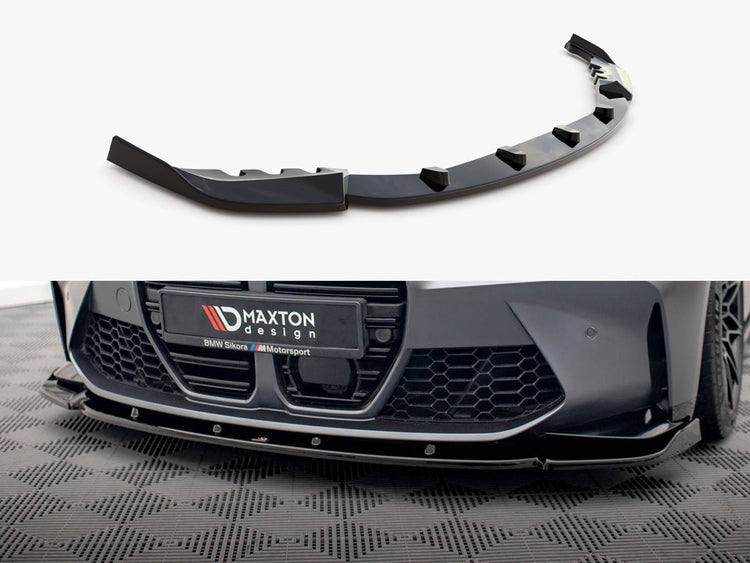 Full body kit for BMW M3 G80 by MAXTON® DESIGN, including front bumper, side skirts, and rear diffuser for sporty styling.