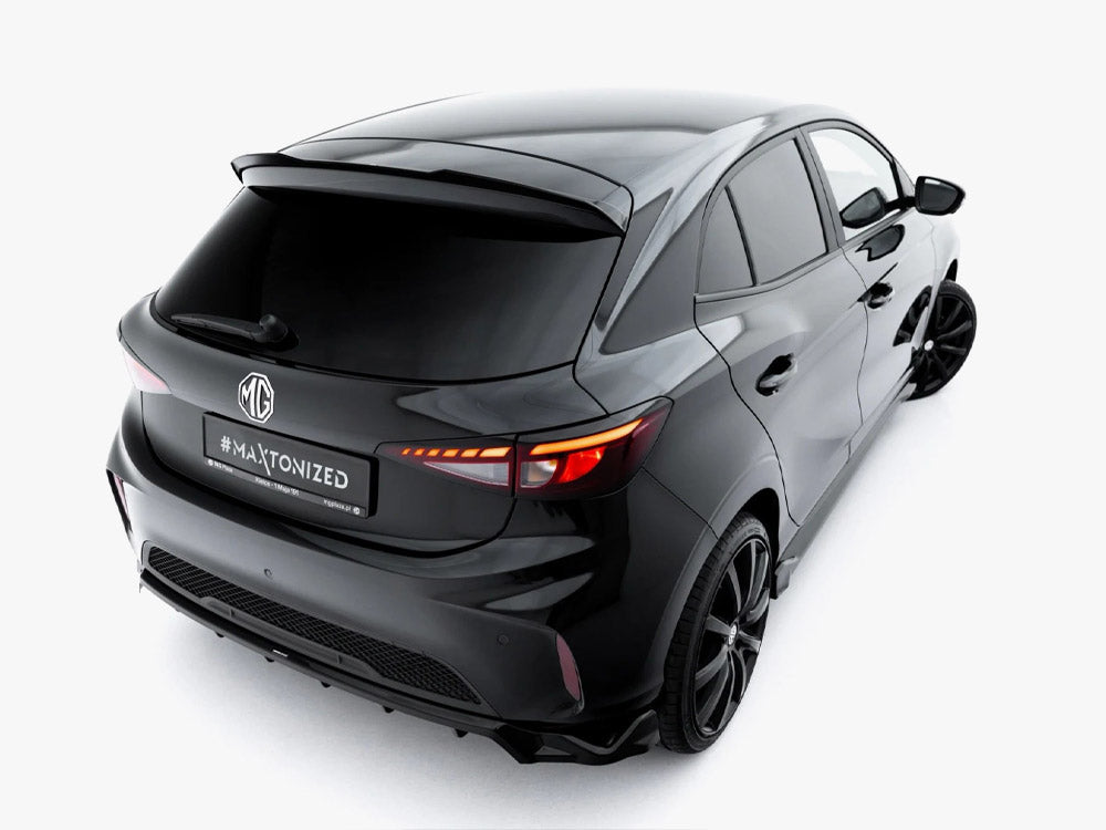 Maxton Design Spoiler CAP MG 3 Mk1 for body and styling, shown on a vehicle, made by MAXTON® DESIGN.