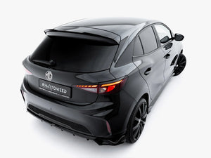 Maxton Design Spoiler CAP MG 3 Mk1 for body and styling, shown on a vehicle, made by MAXTON® DESIGN.