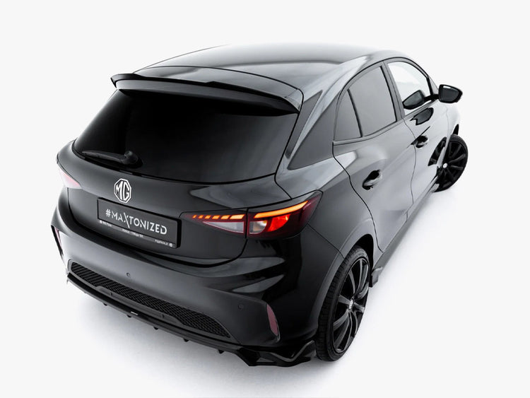 Maxton Design Spoiler CAP MG 3 Mk1 for body and styling, shown on a vehicle, made by MAXTON® DESIGN.