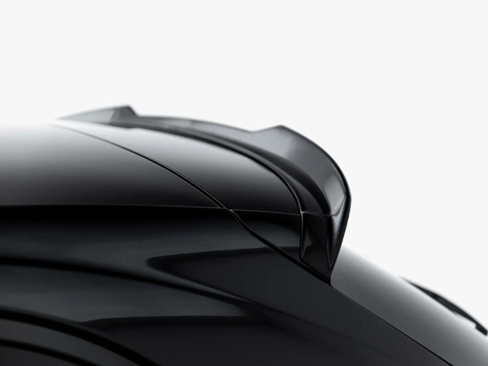 Maxton Design Spoiler CAP MG 3 Mk1 for body and styling, shown on a vehicle, in black with aerodynamic design.