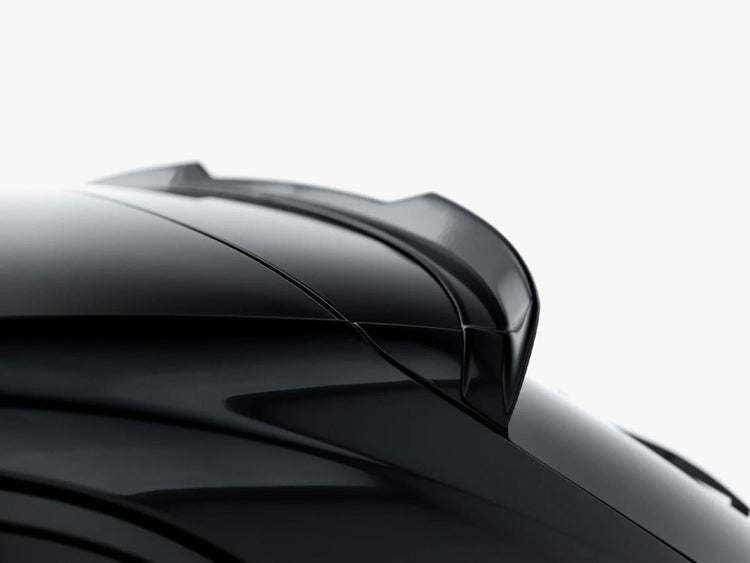 Maxton Design Spoiler CAP MG 3 Mk1 for body and styling, shown on a vehicle, in black with aerodynamic design.