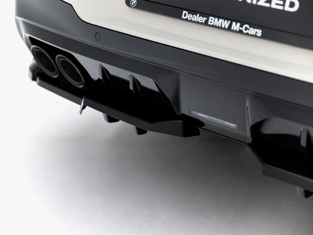 Full body kit for BMW X3 M50 G45 by MAXTON® DESIGN, showing front bumper, side skirts, and rear diffuser in a sleek, aerodynamic style.