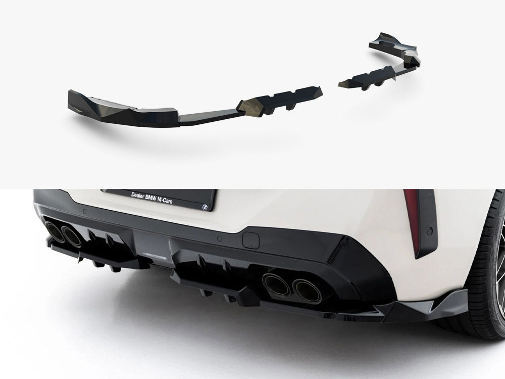 Full body kit for BMW X3 M50 G45 by Maxton Design, featuring front and rear bumper, side skirts, and aerodynamic enhancements.