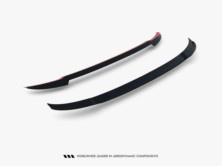 Maxton Design Skoda Kodiaq RS Mk2 full body kit installed, featuring sporty front and rear bumper accents, side skirts, and aerodynamic details.