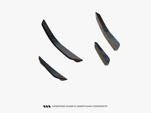 Maxton Design front bumper canards for Volkswagen Jetta GLI Mk7 Facelift, enhancing aerodynamics and sporty appearance.