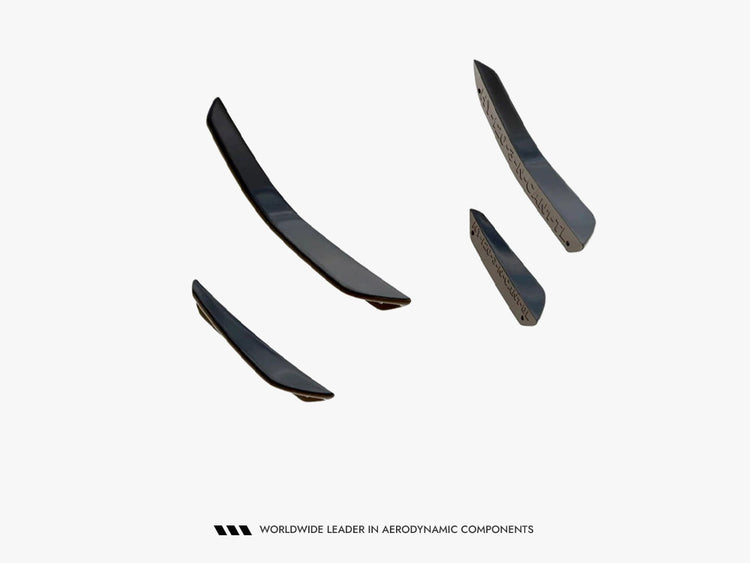 Maxton Design front bumper canards for Volkswagen Jetta GLI Mk7 Facelift, enhancing aerodynamics and sporty appearance.