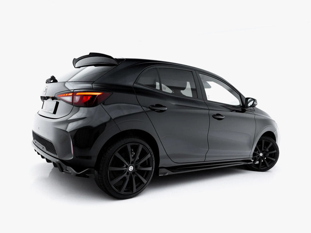 Maxton Design full body kit for MG 3 Mk1, featuring front bumper, side skirts, and rear diffuser in a sleek automotive style.