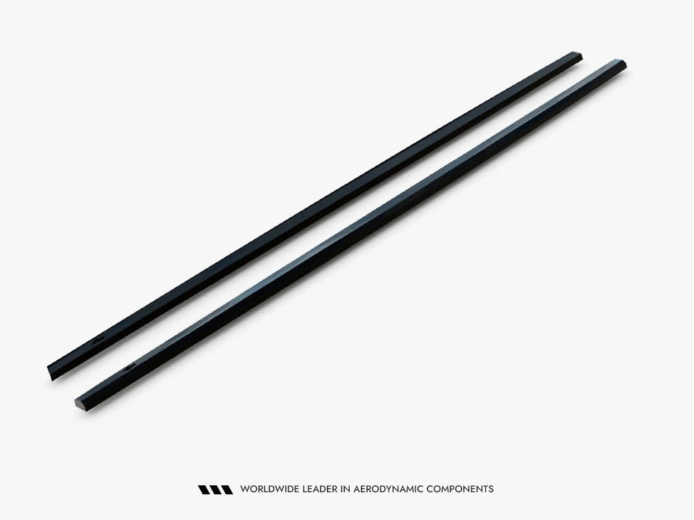 Maxton Design full body kit for Volkswagen Jetta GLI Mk7 facelift, including front and rear bumper and side skirts, in black.