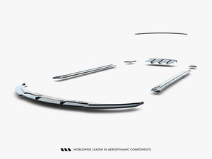 Maxton Design full body kit set for Tesla Model S Mk1, includes front and rear bumper, side skirts, and aerodynamic enhancements.
