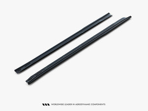 Maxton Design full body kit set for Tesla Model S Mk1, featuring aerodynamic front and rear bumpers and side skirts.