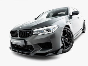 Maxton Design BMW M5 F90 full body kit set, including front and rear bumpers and side skirts, in high-quality automotive styling.