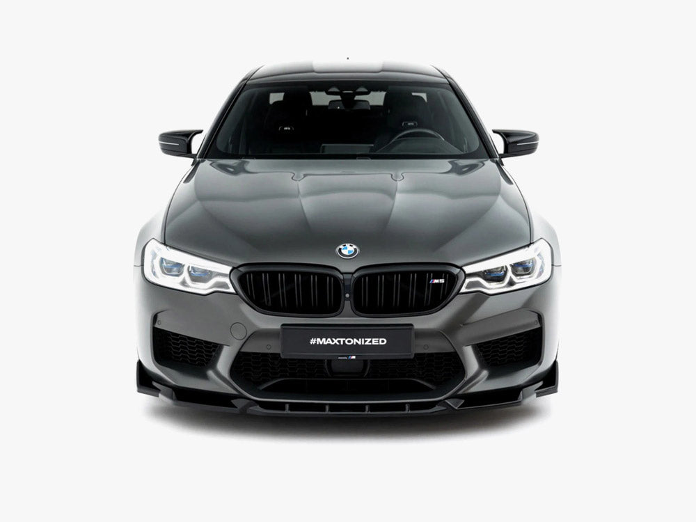 Maxton Design BMW M5 F90 full body kit set with front bumper, side skirts, and rear diffuser, designed for sporty enhancement.