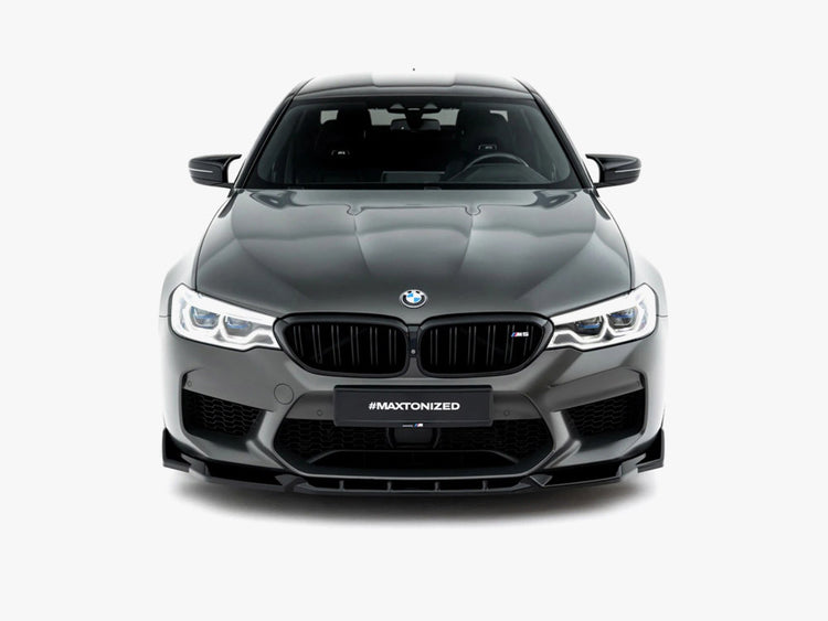 Maxton Design BMW M5 F90 full body kit set with front bumper, side skirts, and rear diffuser, designed for sporty enhancement.