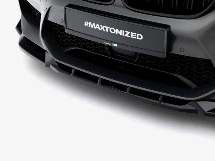 Maxton Design BMW M5 F90 full body kit set, including front bumper, side skirts, and rear diffuser for enhanced aerodynamics.