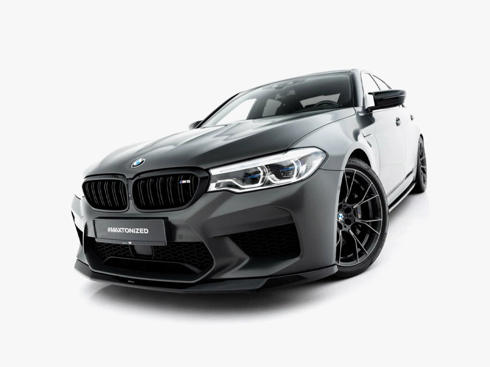 Maxton Design BMW M5 F90 full body kit set, including front and rear bumpers, side skirts, and aerodynamic enhancements.