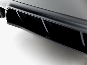 Maxton Design BMW M5 F90 full body kit set, including front bumper, side skirts, and rear diffuser, on a sleek car.