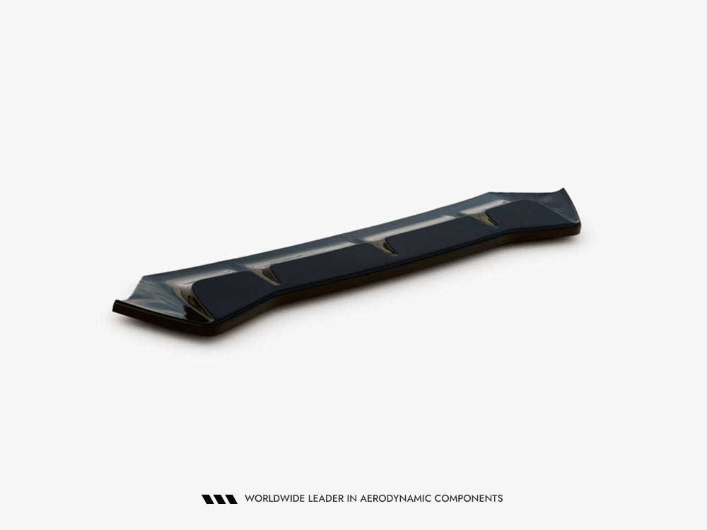 BMW M5 F90 Maxton Design full body kit set, including front splitter, side skirts, and rear diffuser, in black finish.