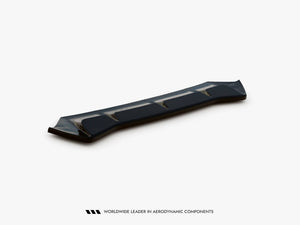 BMW M5 F90 Maxton Design full body kit set, including front splitter, side skirts, and rear diffuser, in black finish.