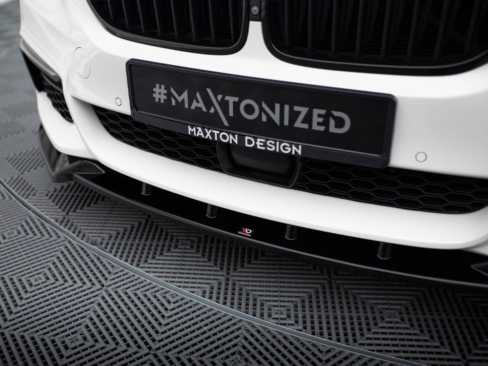 Maxton Design BMW G30 G31 5 Series V.4 front splitter for body and styling enhancement, made by MAXTON® DESIGN.