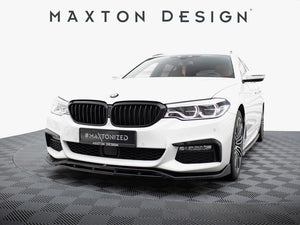 Maxton Design BMW 5 Series G30 M-Pack full body kit in black, including front and rear bumper, side skirts, and diffuser.