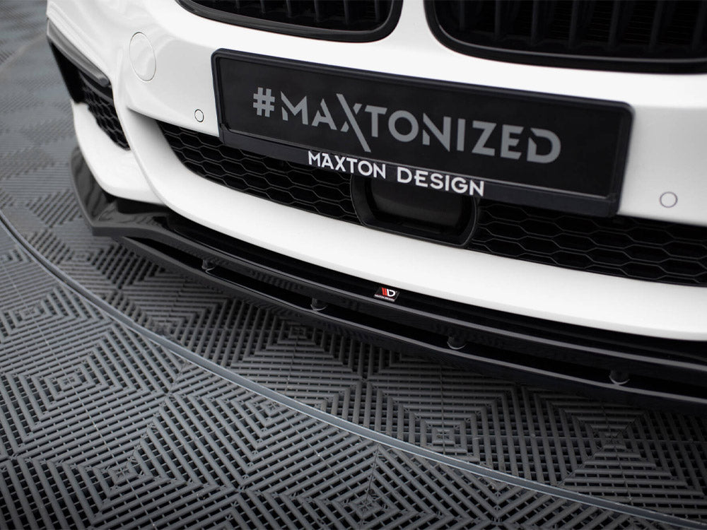 Maxton Design BMW 5 Series G30 M-Pack full body kit with front splitter and side skirts for sporty styling.