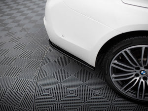 Maxton Design BMW 5 Series G30 M-Pack full body kit with sporty front and rear bumpers, side skirts, in black finish.