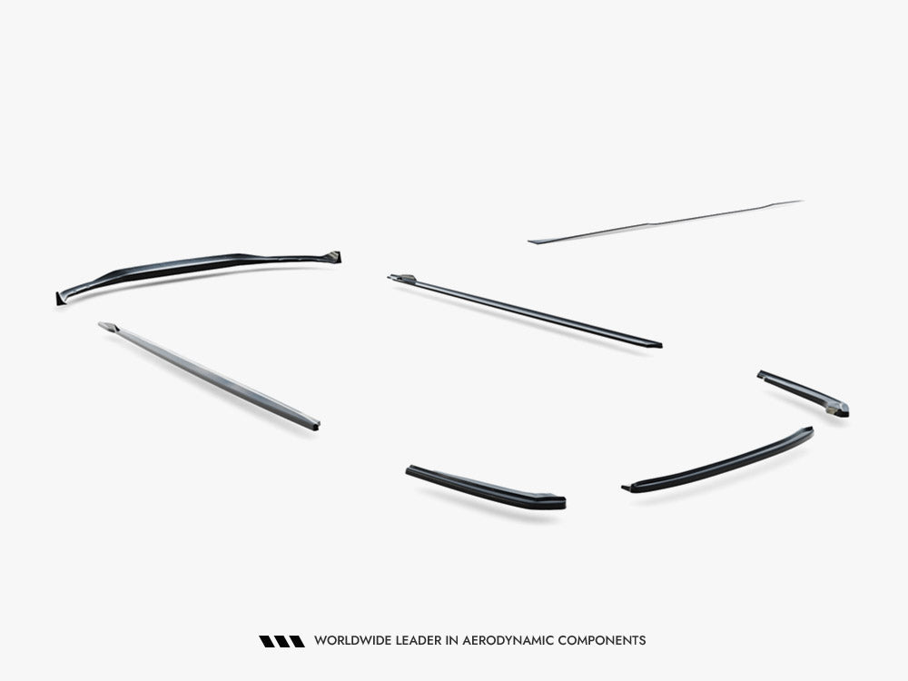 Maxton Design BMW 5 Series G30 M-Pack full body kit, including front and rear bumpers and side skirts, for sporty styling.