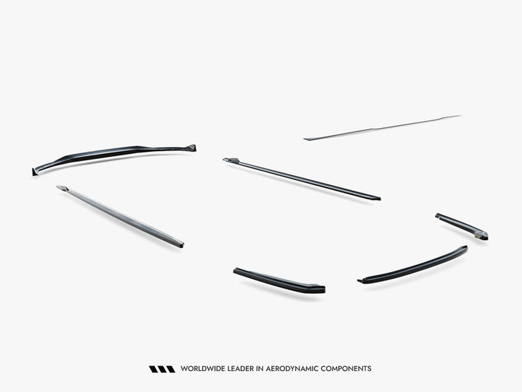 Maxton Design BMW 5 Series G30 M-Pack full body kit, including front and rear bumpers and side skirts, for sporty styling.