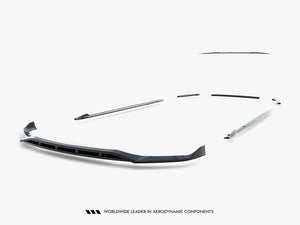 Maxton Design BMW 5 Series G30 M-Pack full body kit including front and rear bumper modifications, side skirts, and styling components.