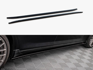 Maxton Design BMW 7 Series F01 M-Pack side skirts and diffusers, sporty aerodynamic body kit components for BMW 7 M-Pack F01.