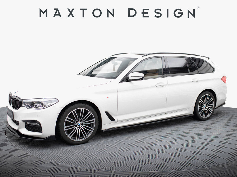 Maxton Design BMW 5 Series Touring G31 M-Pack full body kit, including front and rear bumpers and side skirts, for enhanced styling.