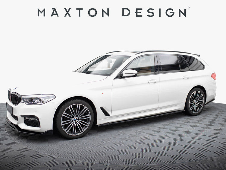 Maxton Design BMW 5 Series Touring G31 M-Pack full body kit, including front and rear bumpers and side skirts, for enhanced styling.