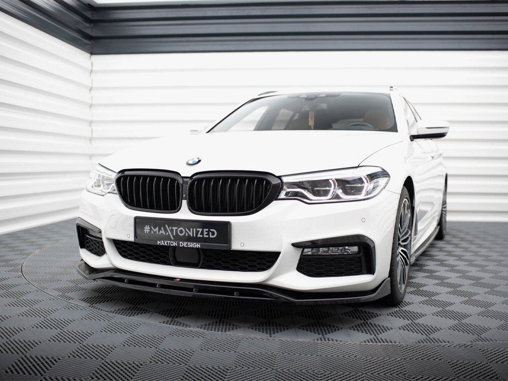 Maxton Design BMW 5 Series Touring G31 M-Pack full body kit, including front and rear bumpers and side skirts, for enhanced sporty look.