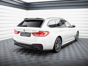 Maxton Design BMW 5 Series Touring G31 M-Pack full body kit, including front and rear bumpers and side skirts, in black finish.