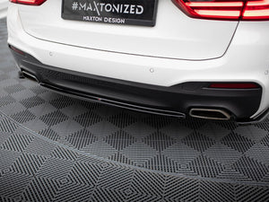 Maxton Design BMW 5 Series Touring G31 M-Pack full body kit with front bumper, side skirts, and rear diffuser on a white car