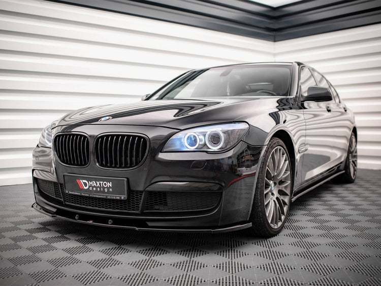 Maxton Design BMW 7 Series F01 M-Pack full body kit, including front and rear bumpers, side skirts, in black with aerodynamic styling