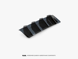 Maxton Design rear valance for Cupra Ateca Mk1 and Mk1 facelift, black rear bumper diffuser with aerodynamic styling