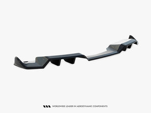 Maxton Design full body kit for Chevrolet Corvette Stingray C7, featuring front splitter, side skirts, and rear diffuser in black finish.