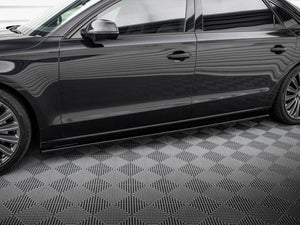 Maxton Design Audi A8 D4 Long Facelift full body kit, including front and rear bumper extensions, side skirts, and styling components