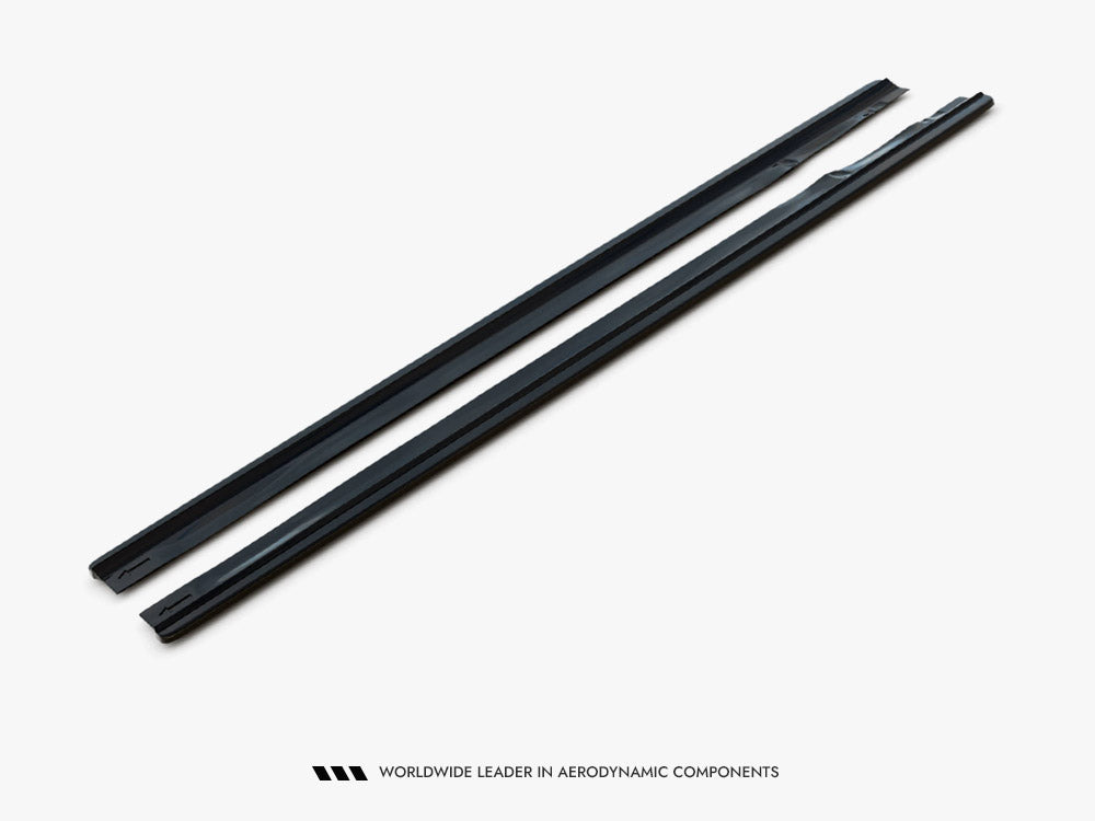 Maxton Design full body kit for Audi A8 Long D4 Facelift, including front and rear bumper covers and side skirts.