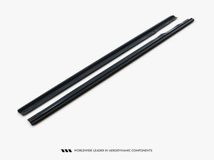 Maxton Design full body kit for Audi A8 Long D4 Facelift, including front and rear bumper covers and side skirts.