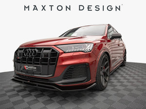 Maxton Design Audi SQ7 Mk2 facelift full body kit set, including front and rear bumper extensions and side skirts, for enhanced styling.